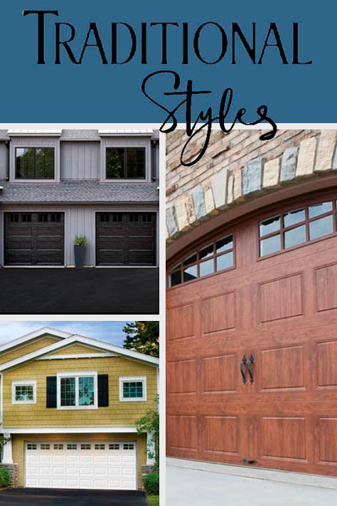 Traditional Style Garage Doors