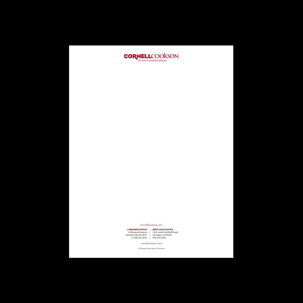 CornellCookson_Letterhead