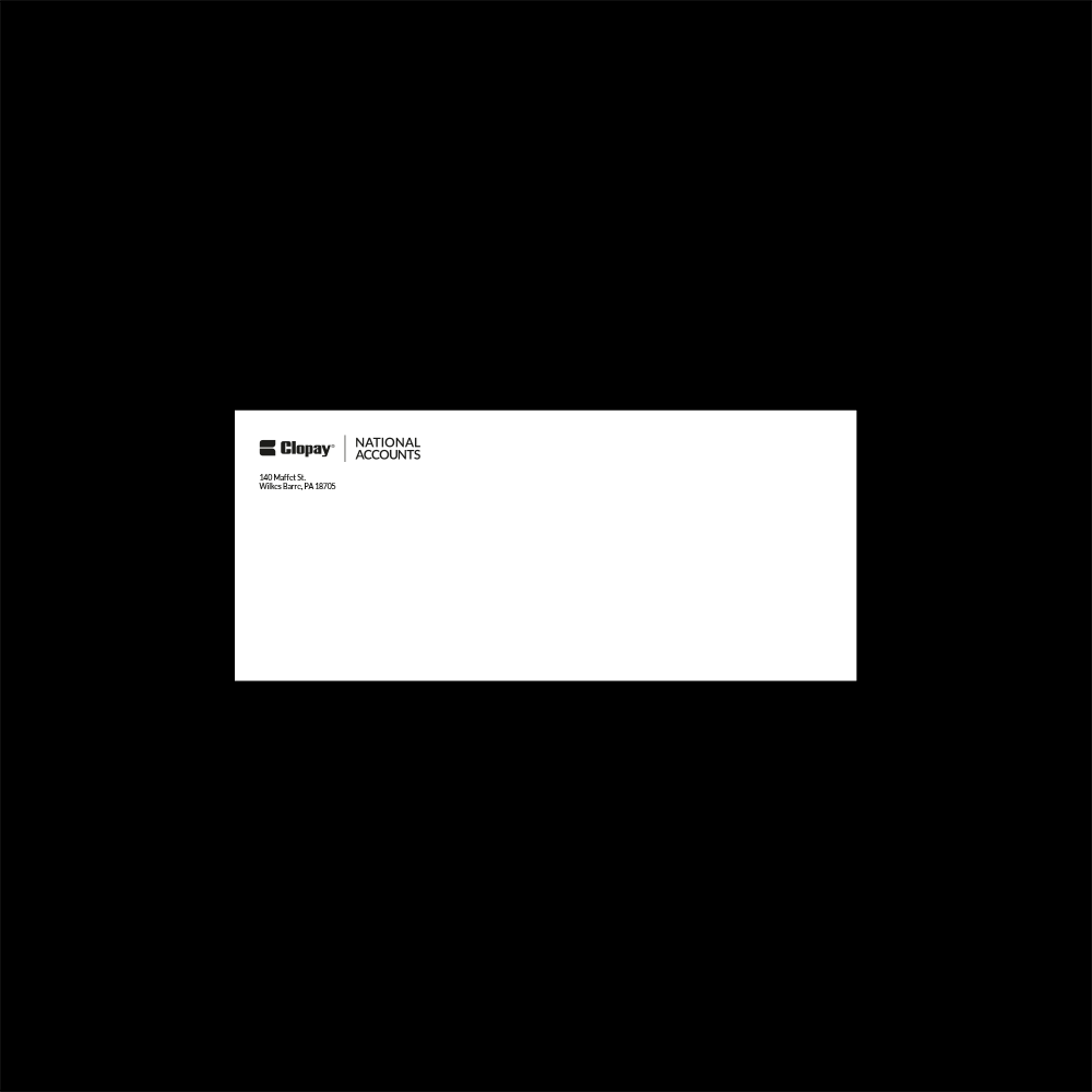 Clopay_Nat_Acct_Envelope