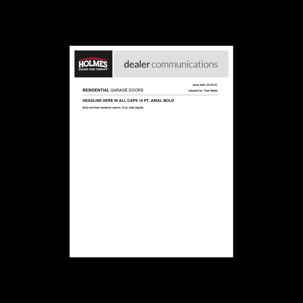 Holmes_Dealer_Communications